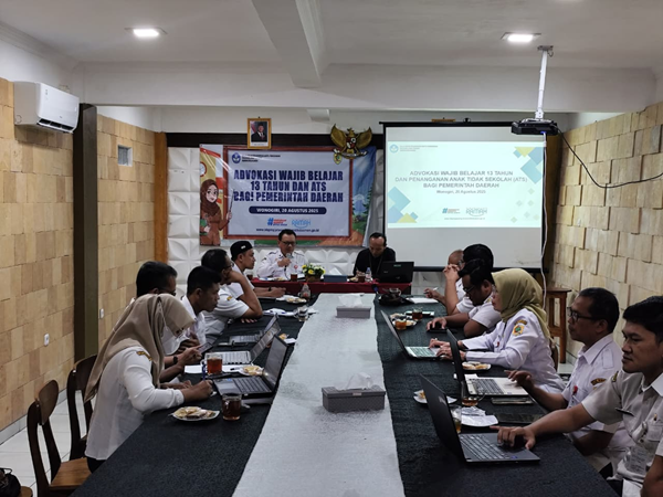 Agu 2025 Advokasi Wajib Belajar (Wajar) 13 Tahun dan Penanganan Anak Tidak Sekolah (ATS)